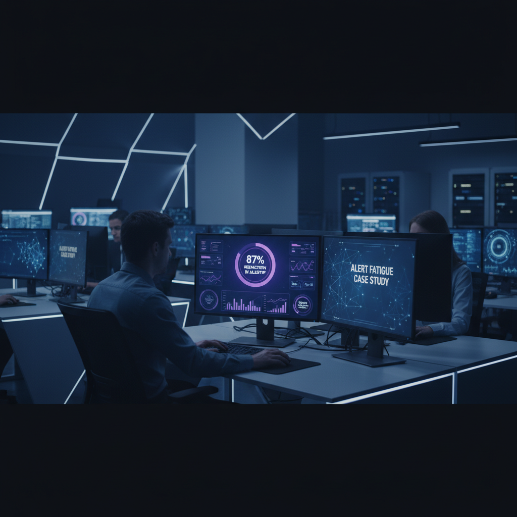 Case Study: How a Mid-Sized Bank Reduced Alert Fatigue by 87% with Agentic Security